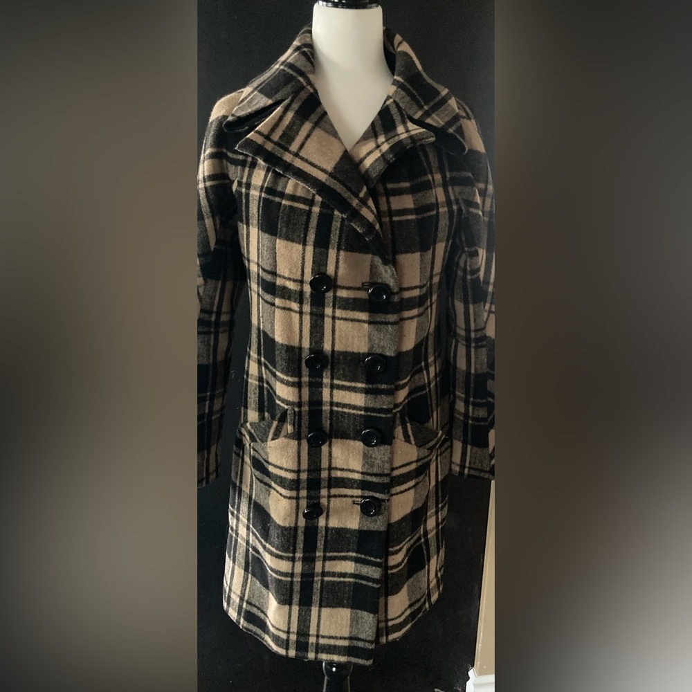 Simon Chang Wool Blend Coat